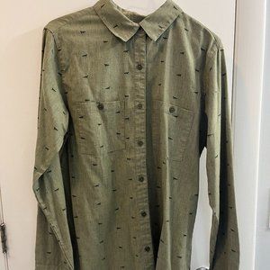 (SOLD) United by Blue Green Fox Women's XL Shirt